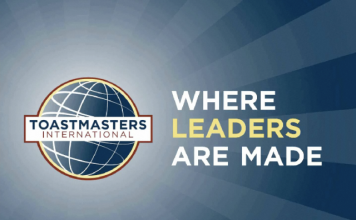 Disciples Toastmasters club end of term celebration