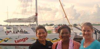 Community to support Pink Sunset Sail organized by Aqua Mania