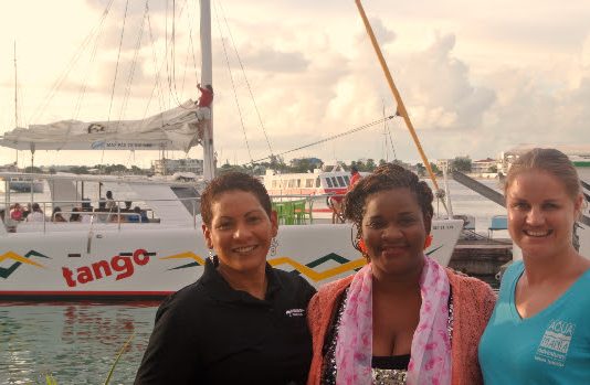 Community to support Pink Sunset Sail organized by Aqua Mania