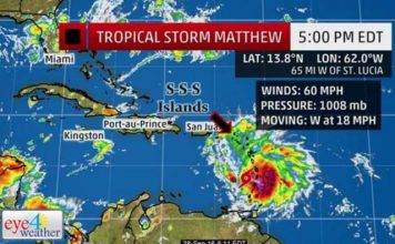 WEATHER UPDATE: Wednesday’s (late) 5pm Tropical Update: