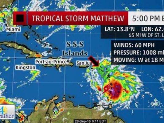 WEATHER UPDATE: Wednesday’s (late) 5pm Tropical Update: