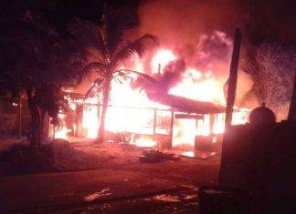 Madeariman Restaurant and Bar destroy by fire, RAPF asking public for help