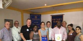 ROTARY CLUB OF ST. MAARTEN INDUCTS TWO NEW MEMBERS
