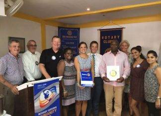 ROTARY CLUB OF ST. MAARTEN INDUCTS TWO NEW MEMBERS