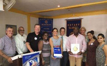 ROTARY CLUB OF ST. MAARTEN INDUCTS TWO NEW MEMBERS