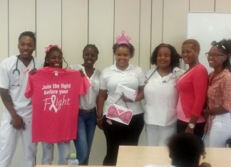 NIPA goes pink with breast cancer survivor Marcelina Loblack