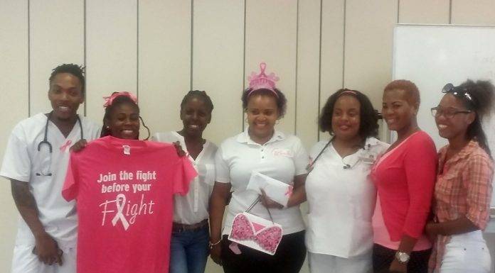 NIPA goes pink with breast cancer survivor Marcelina Loblack