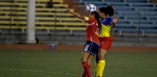 Women’s Soccer Team takes part in Aruba Football Expo