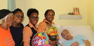 SZV visits 99-year-old at St. Martin Home