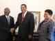 The President of Dominica pays a courtesy visit to Prime Minister William Marlin