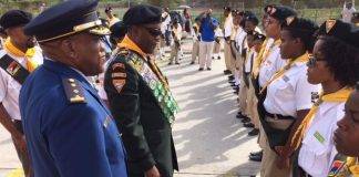 Police Report: Police Chief attends inspection of Pathfinders and Police held church service on police sixth anniversary