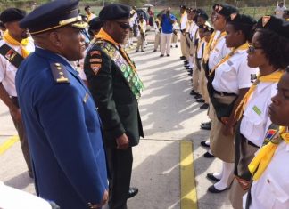 Police Report: Police Chief attends inspection of Pathfinders and Police held church service on police sixth anniversary