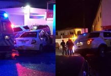 Man arrested after police chase.