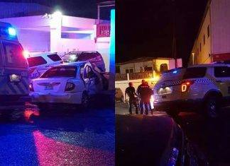 Man arrested after police chase.