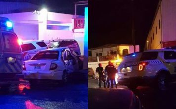 Man arrested after police chase.