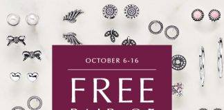 The PANDORA Store and Boolchand’s is hosting the “Have You Heard” earring promotion
