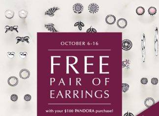 The PANDORA Store and Boolchand’s is hosting the “Have You Heard” earring promotion