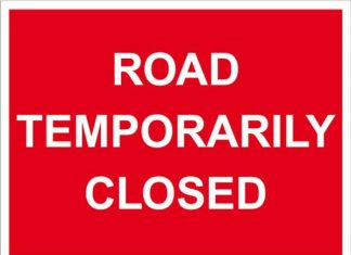 Road Closure on Saturday in Philipsburg