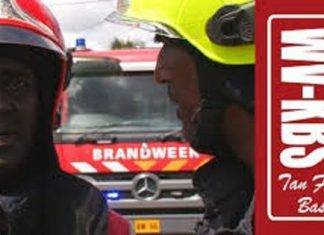 Brandweerlieden ontdekken menselijke resten