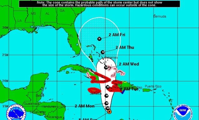 Jamaica, Haití y el oriente de Cuba, bajo amenaza del huracán Matthew