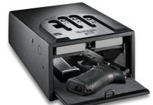 Automatic weapons found in RBC safety deposit box