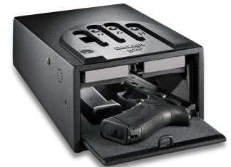 Automatic weapons found in RBC safety deposit box