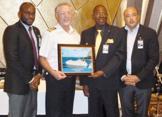 Harmony of the Seas Captain Faevelen says “We Believe in You”