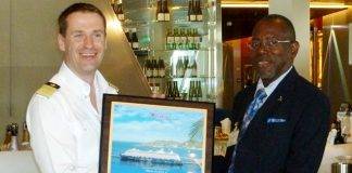 Mein Schiff 4 welcomed by Port Officials and Stakeholders
