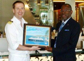 Mein Schiff 4 welcomed by Port Officials and Stakeholders