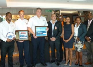 Ms Koningsdam welcomed by Port Management and Stakeholders.