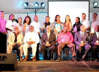 Minister Jacobs attends Brown Pelican Sports Awards ceremony