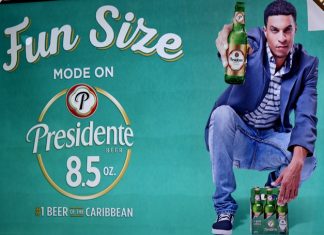 CC1 presents Presidente 8.5oz bottle