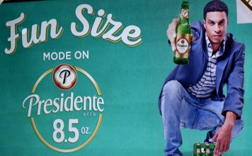 CC1 presents Presidente 8.5oz bottle