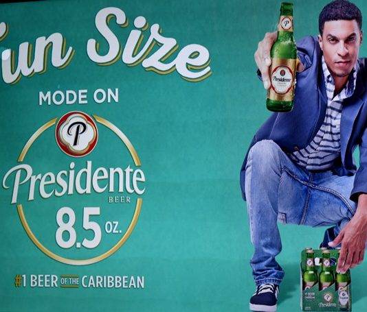 CC1 presents Presidente 8.5oz bottle