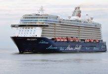 Mein Schiff 4 makes Inaugural Call on Wednesday. First new cruise ship for November