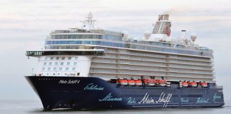 Mein Schiff 4 makes Inaugural Call on Wednesday. First new cruise ship for November