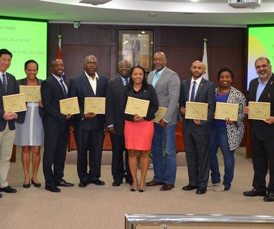 Members of Parliament participate in Orientation week