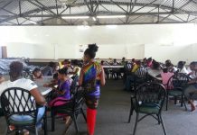 St. Maarten children write their own “books” with author Felecita Williams