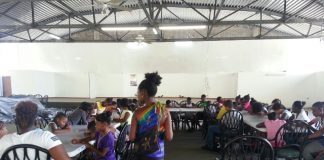 St. Maarten children write their own “books” with author Felecita Williams