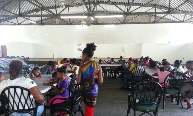 St. Maarten children write their own “books” with author Felecita Williams
