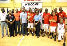 Minister Jacobs attends 9th CuraSur Basketball finals