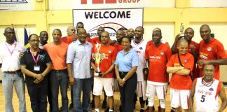Minister Jacobs attends 9th CuraSur Basketball finals