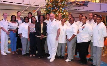 Minister Jacobs visits the Carnival Vista