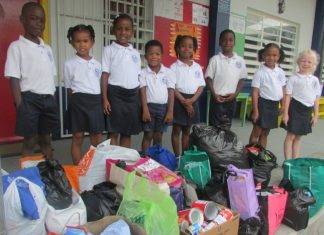 SKOS organizes food & clothes drive for Haiti