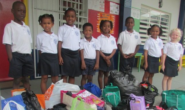 SKOS organizes food & clothes drive for Haiti