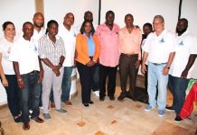 Minister Jacobs attends launching of Baseball Academy