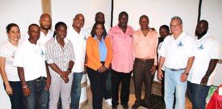 Minister Jacobs attends launching of Baseball Academy
