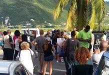 Ciudadanos protestaron frente a GEBE por las constantes interrupciones del servicio eléctrico