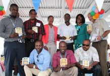 Minister Jacobs and EOM celebrate teachers during International Education Week