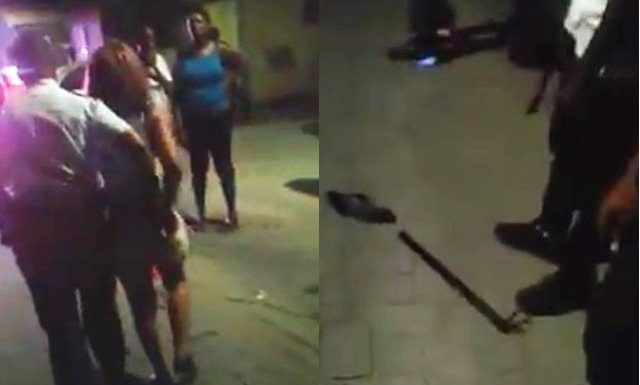 El presunto abusador de 3 menores de edad provocó una pelea en Back Street